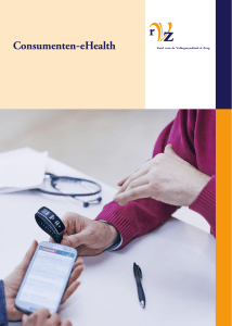 Consumenten-eHealth - Raad voor Volksgezondheid en Samenleving