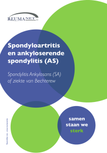 Spondyloartritis
