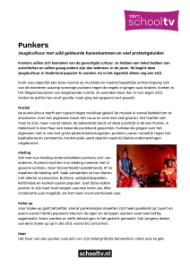 Punkers - Schooltv