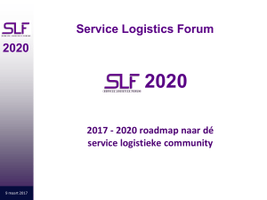 PowerPoint-presentatie - Service Logistics Forum