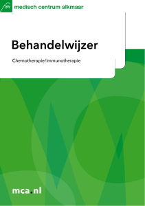 Behandelwijzer chemotherapie immunotherapie Alkmaar