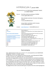 1 - 2003 - Floristische Werkgroep Twente