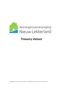 Treasury statuut - Lek en Waard Wonen