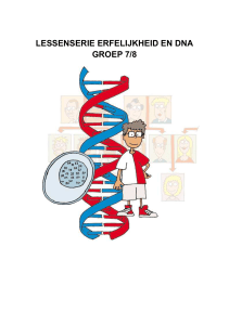DNA groep 7-8 - Samen Onderzoeken