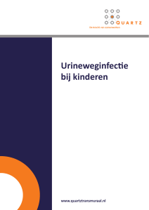 Folder urineweginfectie bij kinderen