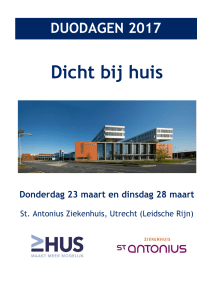 Dicht bij huis - Huisartsen Utrecht Stad