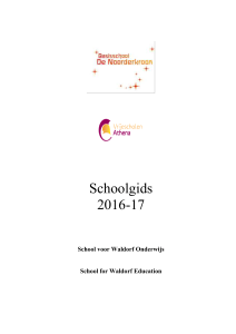 Schoolgids 2016-17 - Basisschool De Noorderkroon Enschede