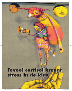 Teveel cortisol brengt stress in de klas