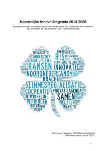 Noordelijke Innovatieagenda 2014-2020