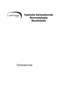Osteoporose (brochure AZ Sint
