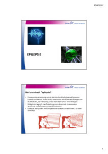 epilepsie - IC verpleegkundige