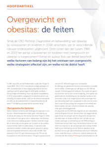 Overgewicht en obesitas: de feiten