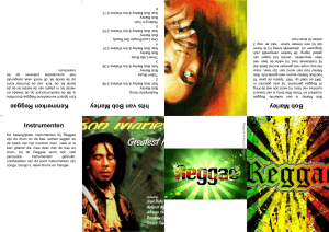 Instrumenten Kenmerken Reggae Bob Marley hits van