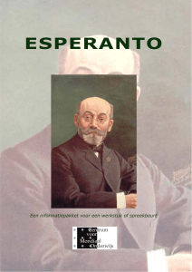 esperanto - Centrum voor Mondiaal Onderwijs