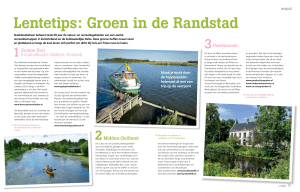 Lentetips: Groen in de Randstad