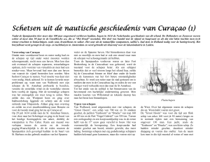 Schetsen uit de nautische geschiedenis van Curaçao