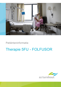 Therapie 5FU - FOLFUSOR