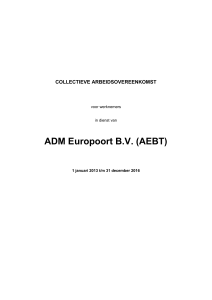 ADM Europoort BV (AEBT)