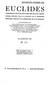 EUC I`DES - Zoeken in het archief van vakblad Euclides