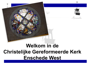 Slide 1 - CGK Enschede West