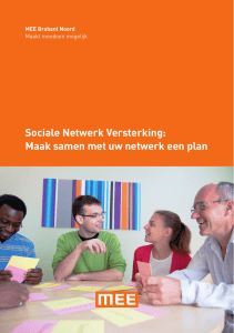 Sociale Netwerk Versterking: Maak samen met uw