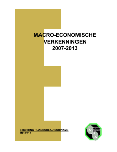 macro-economische verkenningen 2007-2013
