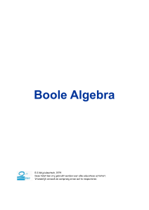 Boole Algebra