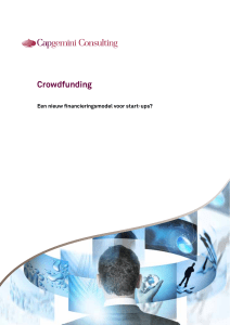 Crowdfunding - Capgemini Consulting