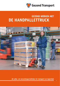 de handpallettruck - Sectorinstituut Transport en Logistiek