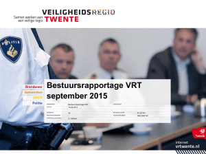 20151012 E05b Bestuursrapportage VRT 2015