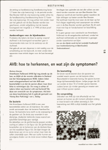 AVB: hoe te herkennen, en wat zijn de symptomen?