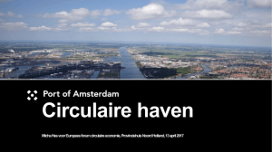 Presentatie Amsterdamse Haven - Provincie Noord