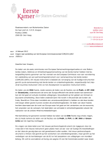150011U BDO ESO Brief aan stas BZ over partnerschapsinstrument