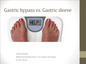 Gastric bypass vs. Gastric sleeve