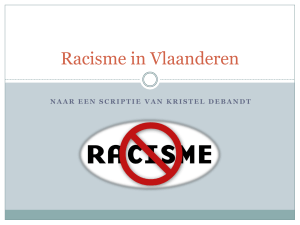 Racisme in Vlaanderen