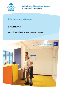 Serotiniteit - Wilhelmina Ziekenhuis Assen