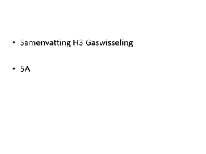 Gaswisseling (Am)