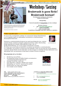 Workshop brainwash
