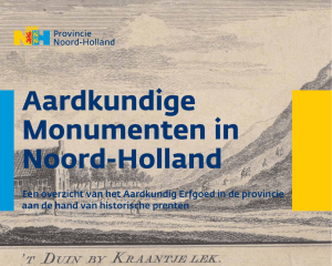 Aardkundige Monumenten in Noord-Holland