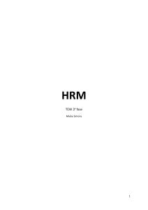 HRM- intensiteit