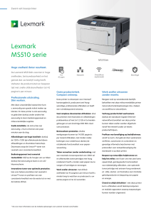Lexmark MS510 serie