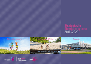 Strategische Meerjarenagenda 2016-2020