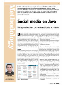 Social media en Java