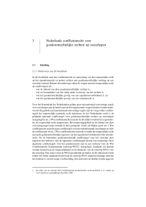 3 Nederlands conflictenrecht voor goederenrechtelijke rechten op