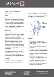 Jumpers knee (tendinopathie patellapees)
