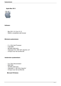 Apple Mac OS X Software