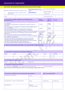 personeel en organisatie