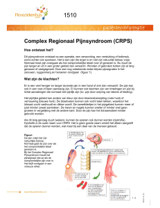 Complex Regionaal Pijnsyndroom (CRPS)