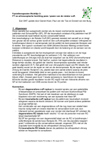 Fysiotherapeuten richtlijn 3 - SchouderNetwerken Nederland