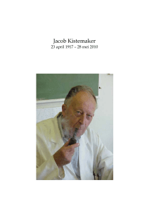 Jacob Kistemaker